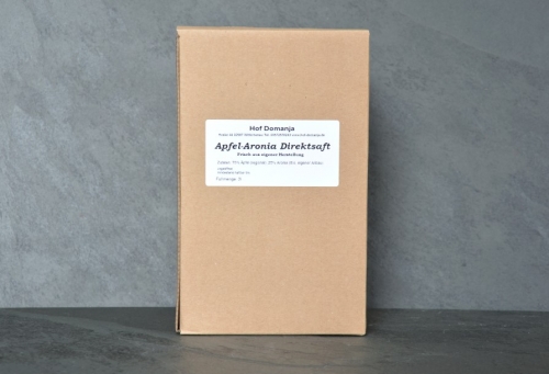 Apfel-Aronia Direktsaft 3L Box vom Hof Domanja